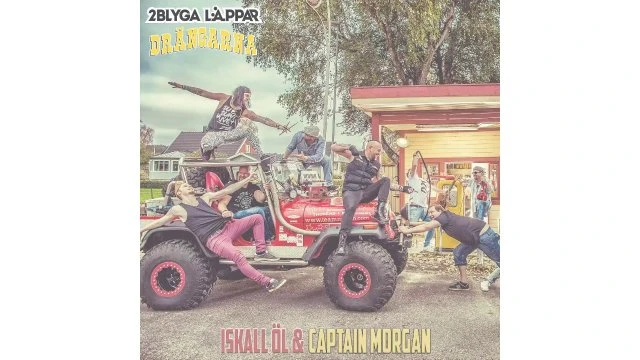 2 Blyga Läppar & Drängarna- Iskall öl & Captain Morgan (textvideo)